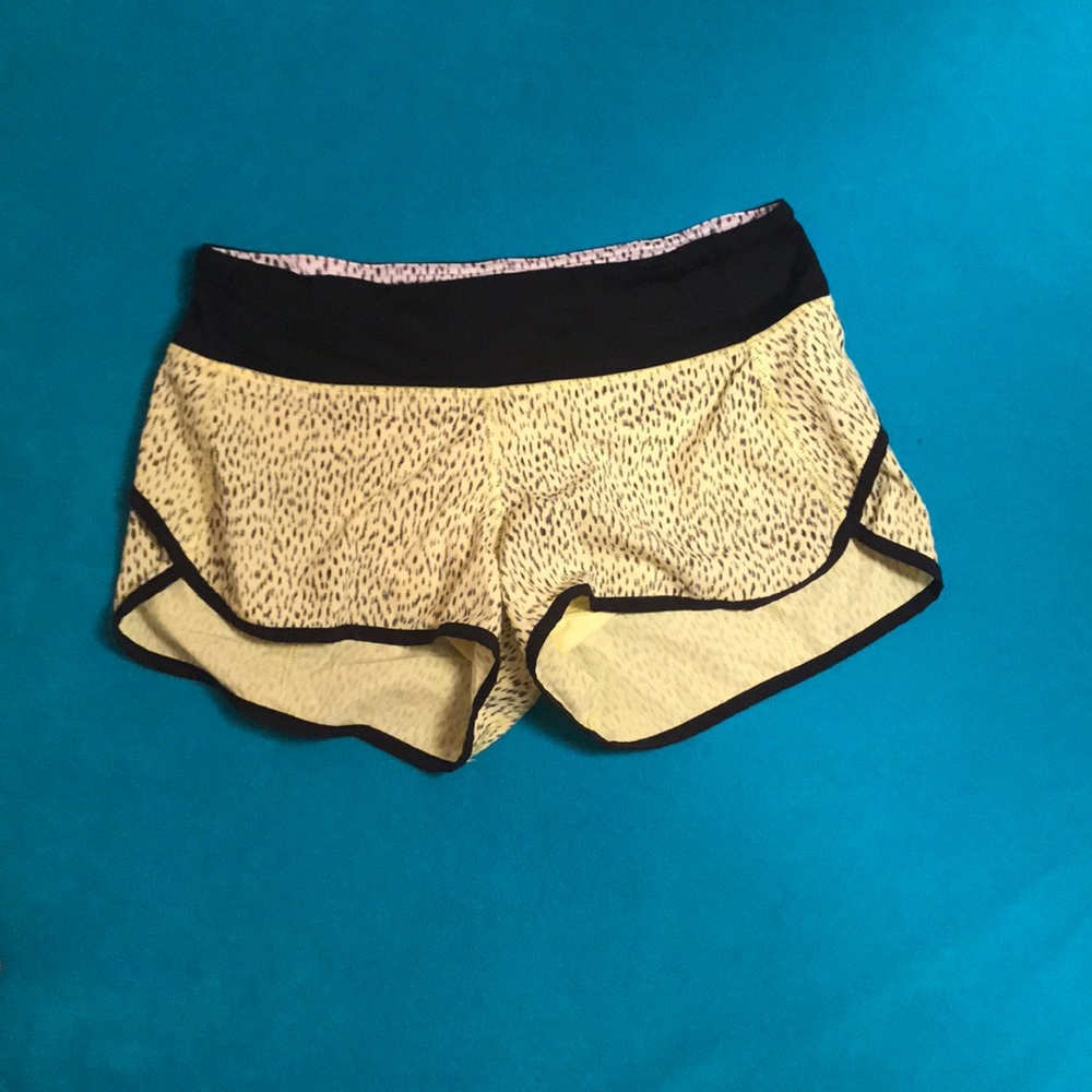 Yellow Sports Shorts